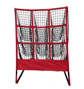 Other Sports: 9 Pocket Softball Pitching Strike Zone Target Net