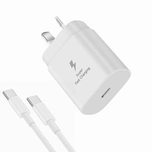 25W Type USB C PD Fast Charger and Charging Cable