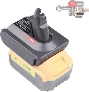 Vacuum Accessories: Dewalt to Dyson V6 Battery Adapter Converter