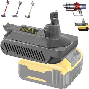 Vacuum Accessories: Dewalt 18V 20V Battery Adapter Converter To Dyson V10 Battery