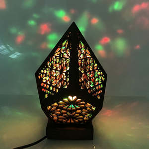 Hollow Desk Table Lamp Night Light