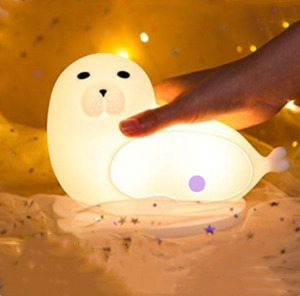 Kids Night Light Sea Lion 7 Colors LED Light