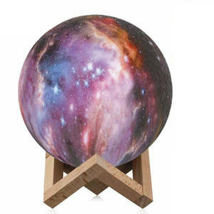 Night Light: 3D USB LED Magical Moon Night Light Moonlight