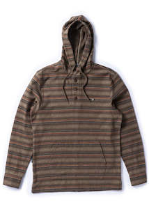 Fleece: Descanso Hooded Popover-DKE - DKE-Dark Earth