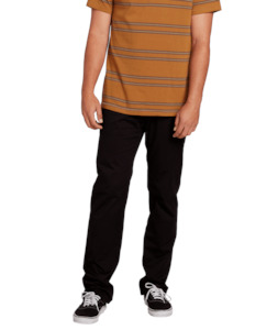 Pants: SOLVER LITE 5 POCKET PANT - BLACK