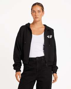 Fleece 1: GET UP ZIP - BLACK 1