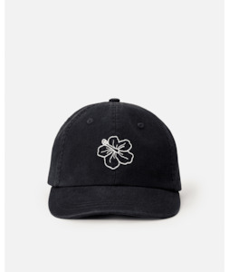 Headwear: MIXED 6 PANEL CAP - BLACK/WHITE