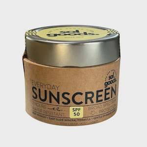 Sun Screen: Everyday SPF 50 Mineral Sunscreen - 100ml
