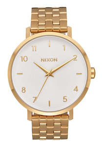 Watches: Arrow - All Gold / White