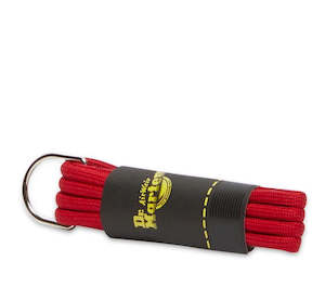 Dr Martens: 8-10 EYE LACE RED ROUND 4 140CM