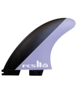 FCS II Mick Fanning PC Charcoal/Lavender Medium Tri Fins