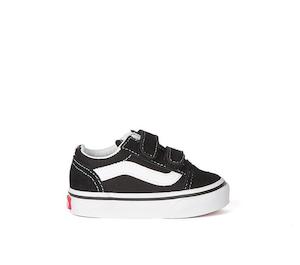 Kids Accessories: TODDLER OLD SKOOL VELCRO - Black/White