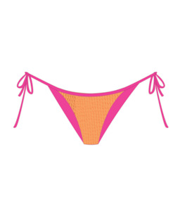 Swimwear: SUNNY SIDE TIE SIDE CHEEKY - ORANGE