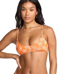 JOSIE HAVE IT ALL V BRALETTE-ORANGE POP