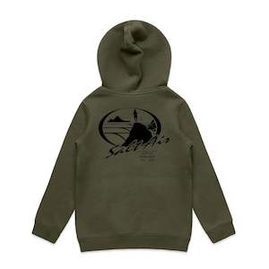 YOUTH HOODY OG Black - Army