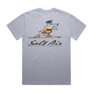 Salt Air Gear: Salt Air - 93 REISSUE 2.0 - Heavy Tee - Faded Powder