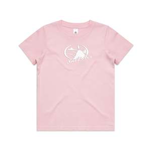 Salt Air Gear: Kids T-shirt - Pink- OG Centre Puff