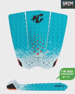 Tail Pads: GROM GRIFFIN COLAPINTO LITE ECOPURE: FLURO BLUE FADE FLURO RED