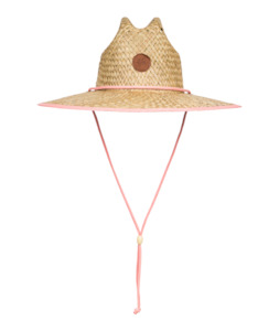 Sun Hats: PINA TO MY COLADA - PEACH AMBER