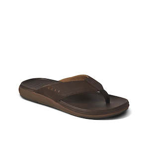 Jandals: CUSHION NORTE - Dark Brown - DAB