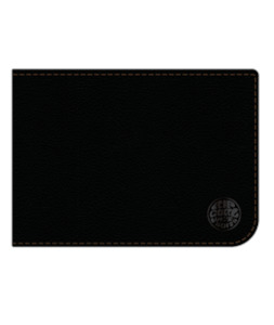 Wallets: WETSUIT LOGO RFID ALL DAY - BLACK