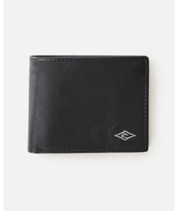 Wallets: DIAMOND RFID 2 IN 1 - BLACK