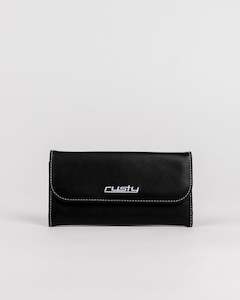 IRIS FLAP WALLET - BLACK