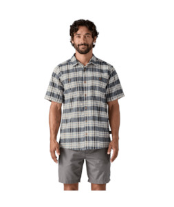 M's Back Step Shirt - Sunlight: New Navy