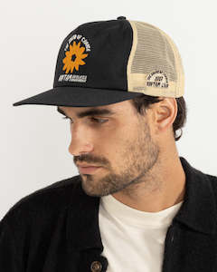 Rhythm: DOWN UNDER TRUCKER CAP - BLACK