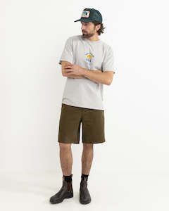 NATURAL VIBRATIONS VINTAGE SS T-SHIRT - STONE