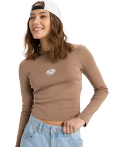 Roxy: LS BABY T - PORTABELLA