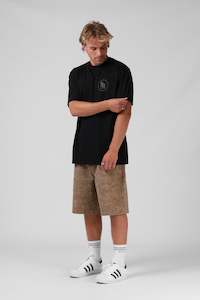 Rpm: Circle Puff Tee - Black