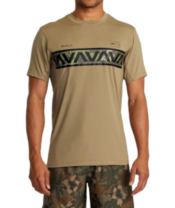 Rvca: HAWAII SPORT VENT SS - DARK KHAKI
