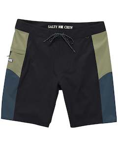 Salty Crew: FLAGSHIP BOARDSHORT - PHANTOM