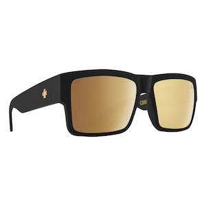 Spy 1: Cyrus Club Midnite Soft Matte Black - Happy Bronze Gold Spectra Mirror