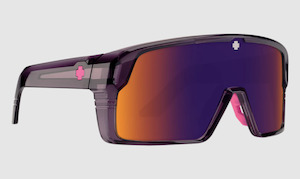 Spy 1: Monolith - Translucent Dark Purple - Happy Grey Green w/ Black Spectra Mirror