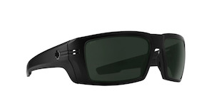 Rebar - Matte Black - Happy Gray Green Polarized