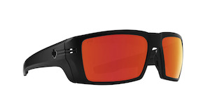 Spy 1: Rebar - Matte Black - Happy Bronze Red Spectra Mirror