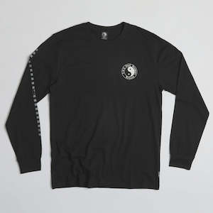 OG Checker LS Tee - Black