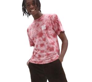 Vans: TALL TYPE TIE DYE SS - Pomegranate - Tie Dye