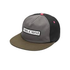 Volcom: V ENT HOCKEY DAD ADJ HAT - PEWTER