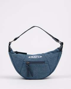 FOREVER DENIM SIDE BAG - SEA BLUE