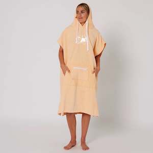 Poncho Towel: Women's Salt Air Poncho Towel - PEACH