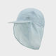 KIDS SUNBREAKER BEACH HAT - Aqua
