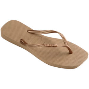 Slim Square Logo Metallic 5282 - ROSE GOLD