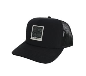 Headwear: TUNA-HEKE TRUCKER - BLACK