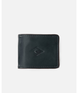 Wallets: LAYERED RFID 2 IN 1 - BLACK