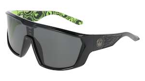 Dragon 1: DR CHASM BLACK ICON GREEN / LL SMOKE