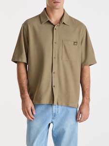 Lee: BOXCUTTER KNIT SHIRT DARK SAGE