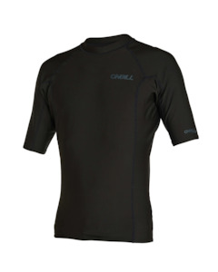 Rashvests: YOUTH THERMO SS CREW - 002 BLACK